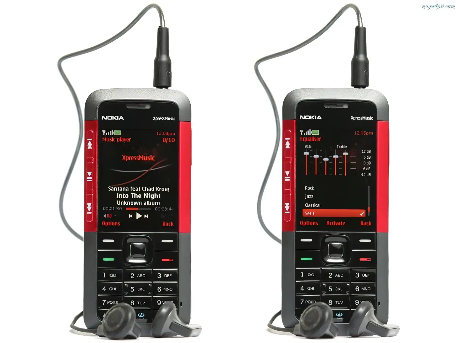 Słuchawki, Nokia 5310 XpressMusic, Czerwona Na Pulpit